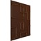 Ekena Millwork 19 5/8in. W x 19 5/8in. H Odessa EnduraWall Decorative 3D Wall Panel Covers 2.67 Sq. Ft. WP20X20ODDRU - alternate 4